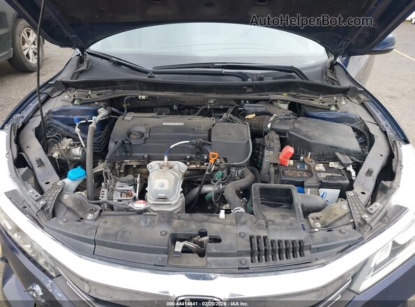 1HGCR2F85HA124672 2017 HONDA ACCORD Dark Blue Вид сзади