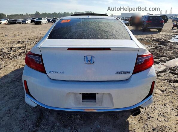 1HGCT1B84GA011828 2016 HONDA ACCORD Белый Вид сзади