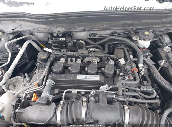 1HGCV1F11JA084136 2018 HONDA ACCORD Черный Вид сзади
