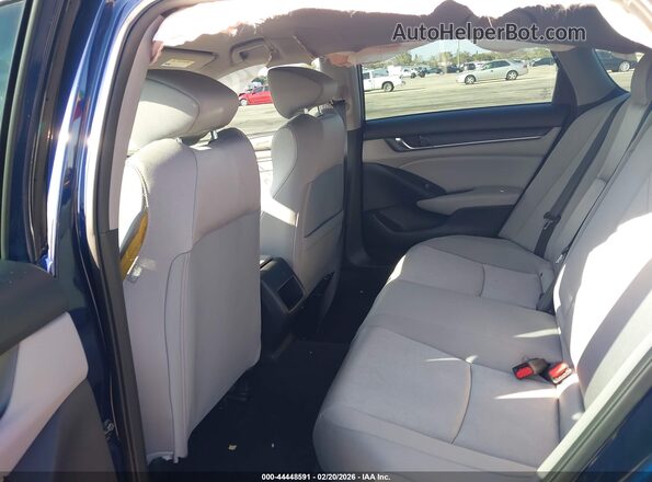 1HGCV1F11KA043989 2019 HONDA ACCORD Dark Blue Вид наклейки с VIN-кодом
