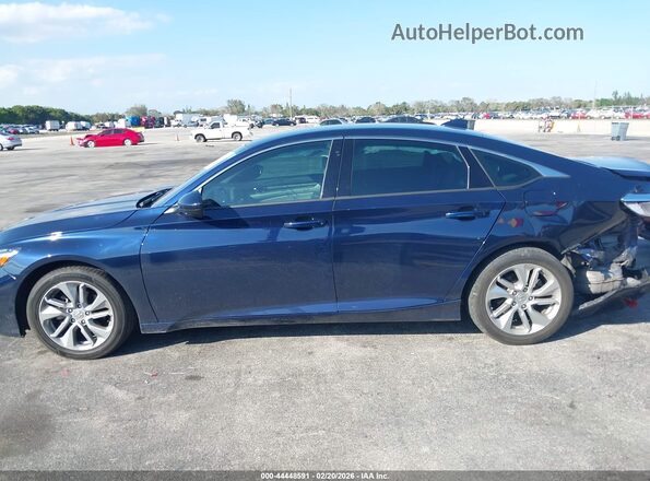1HGCV1F11KA043989 2019 HONDA ACCORD Dark Blue Панорамный вид салона 360°