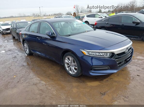 1HGCV1F11KA113071 2019 HONDA ACCORD Blue წინა მარჯვენა