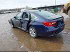 2019 Honda Accord Lx Blue vin: 1HGCV1F11KA113071