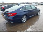 2019 Honda Accord Lx Blue vin: 1HGCV1F11KA113071