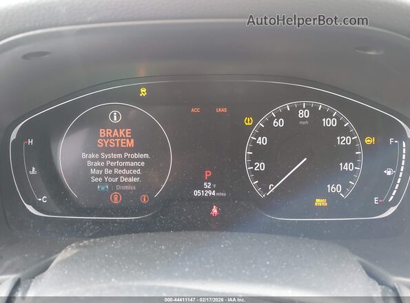 1HGCV1F11KA113071 2019 HONDA ACCORD Blue უკანა სავარძლების ხედი