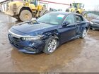 2019 Honda Accord Lx Blue vin: 1HGCV1F11KA113071