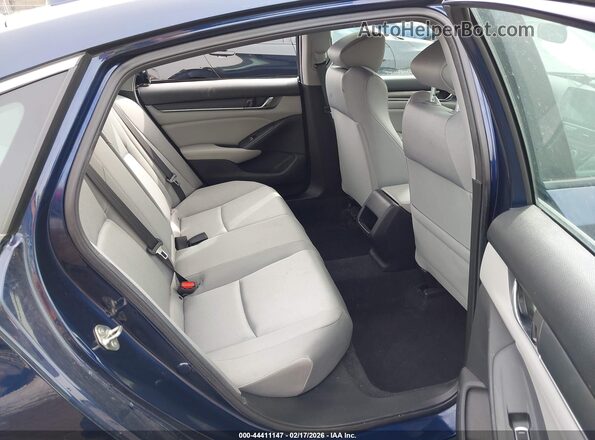 1HGCV1F11KA113071 2019 HONDA ACCORD Blue VIN კოდის სტიკერის ხედი