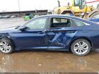 2019 Honda Accord Lx Blue vin: 1HGCV1F11KA113071
