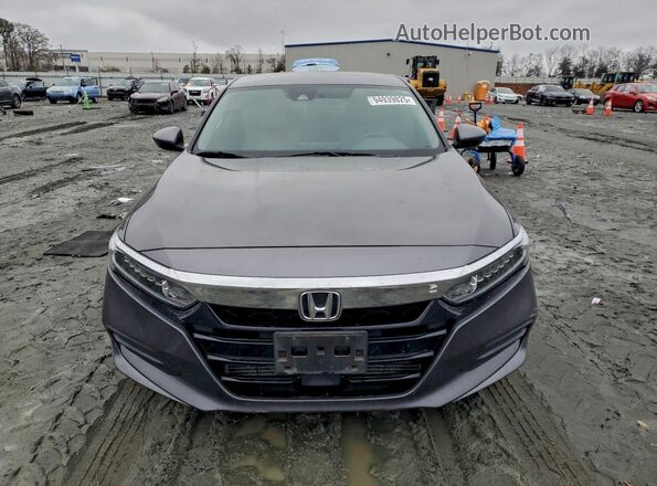 1HGCV1F12KA004344 2019 HONDA ACCORD Gray Vista frontal
