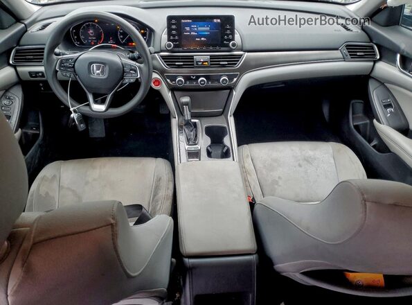 1HGCV1F12KA004344 2019 HONDA ACCORD Gray Vista del salpicadero