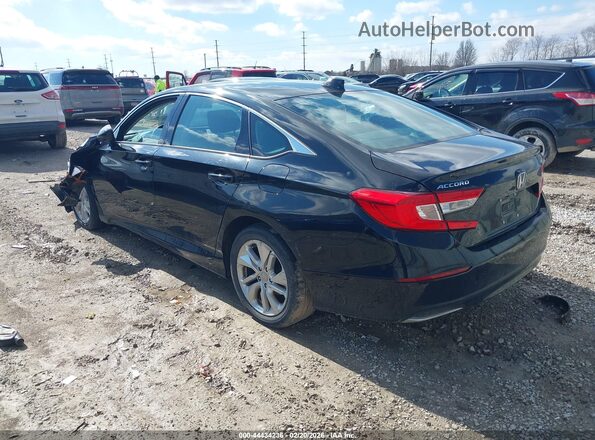 1HGCV1F12KA123348 2019 HONDA ACCORD Черный Задняя левая четверть