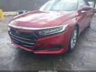 2021 Honda Accord Lx Красный vin: 1HGCV1F12MA094985