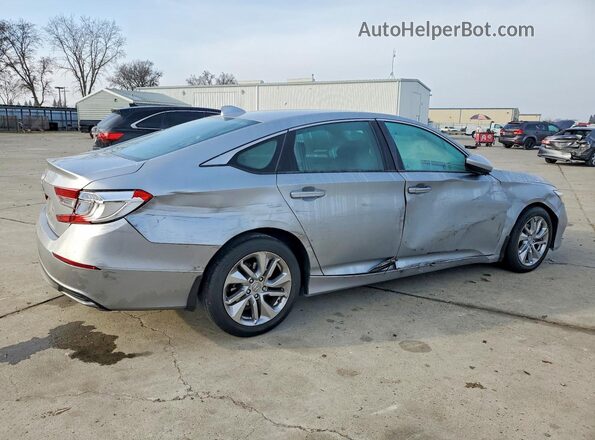 1HGCV1F13KA172297 2019 HONDA ACCORD Silver Задня права чверть