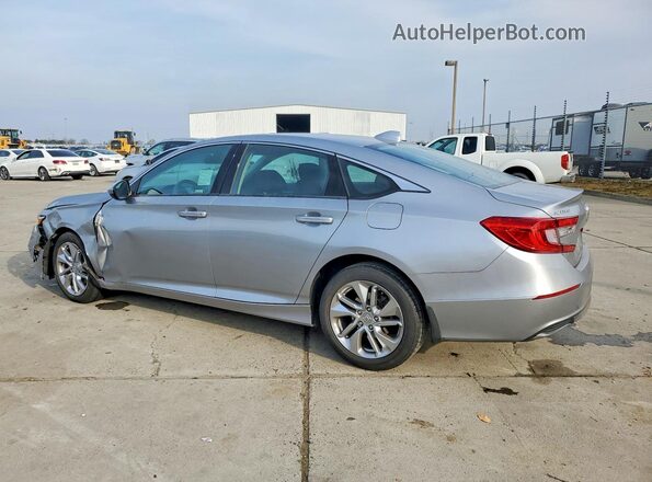 1HGCV1F13KA172297 2019 HONDA ACCORD Silver Задня ліва чверть