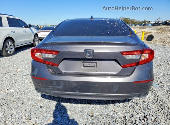 1HGCV1F15KA122727 2019 HONDA ACCORD Gray Widok z tyłu