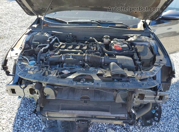 1HGCV1F15KA122727 2019 HONDA ACCORD Gray Widok wnętrza z tyłu