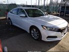 2019 Honda Accord Lx White vin: 1HGCV1F16KA021518