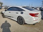2019 Honda Accord Lx White vin: 1HGCV1F16KA113230