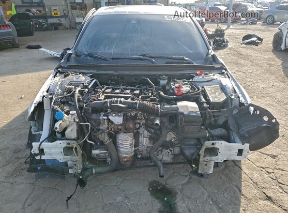 1HGCV1F16KA113230 2019 HONDA ACCORD White Դիմացի տեսք