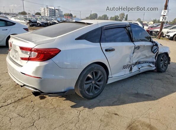 1HGCV1F16KA113230 2019 HONDA ACCORD White Հետևի աջ