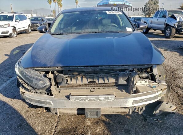 1HGCV1F18KA140851 2019 HONDA ACCORD Серый Вид спереди