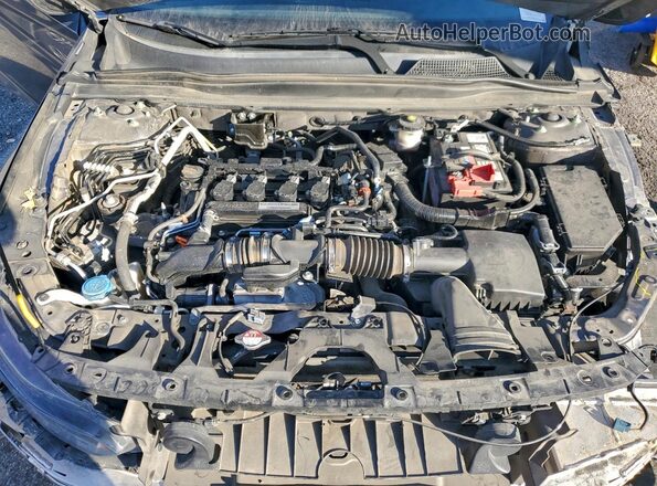 1HGCV1F18KA140851 2019 HONDA ACCORD Серый Вид задней части салона