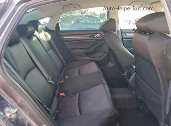 1HGCV1F18KA140851 2019 HONDA ACCORD Серый Вид задних сидений