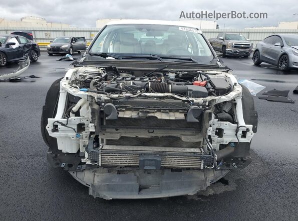1HGCV1F19KA159926 2019 HONDA ACCORD Белый Вид спереди