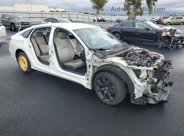 1HGCV1F19KA159926 2019 HONDA ACCORD Белый Передняя правая четверть