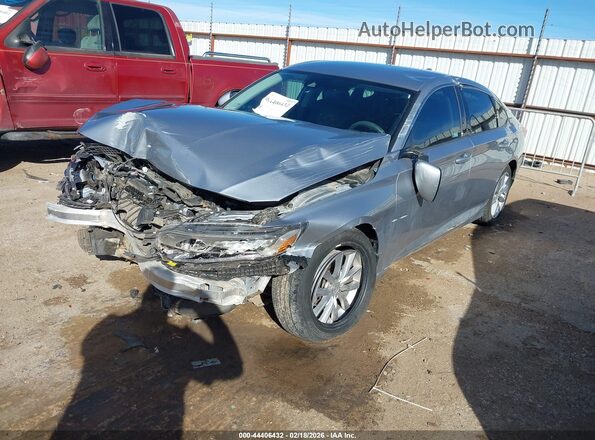 1HGCV1F19MA110115 2021 HONDA ACCORD Silver წინა მარცხენა ხედი სამი მეოთხედიდან