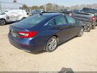 2020 Honda Accord Lx Синий vin: 1HGCV1F1XLA026187