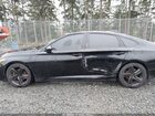 2018 Honda Accord Sport Черный vin: 1HGCV1F30JA233315