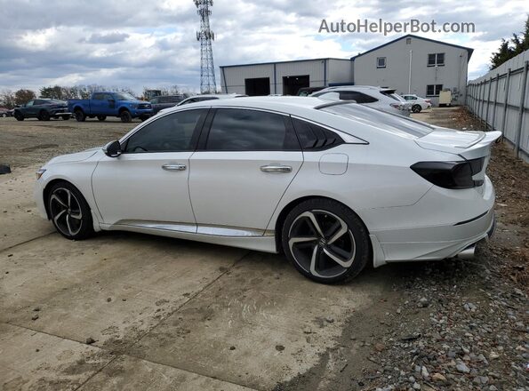 1HGCV1F30KA060848 2019 HONDA ACCORD Белый Задняя левая четверть