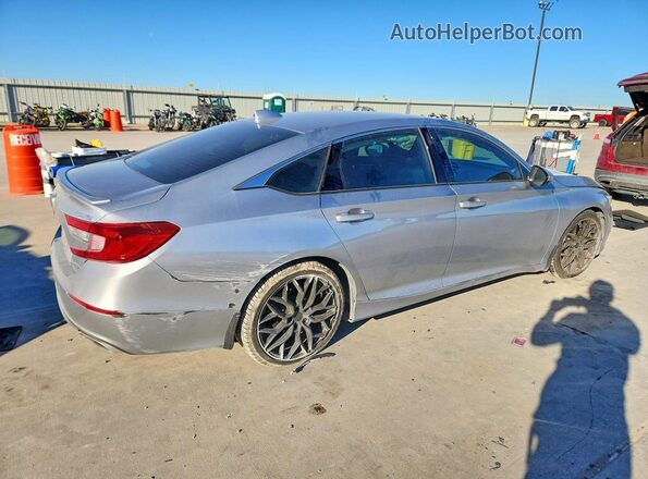 1HGCV1F30KA084017 2019 HONDA ACCORD Silver Հետևի աջ