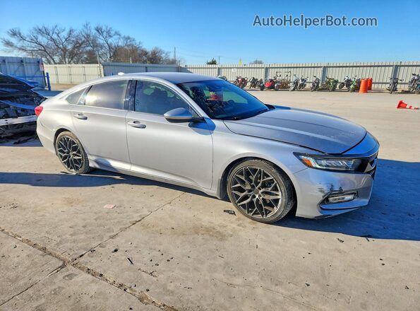 1HGCV1F30KA084017 2019 HONDA ACCORD Silver Առջևի աջ