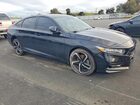 2019 Honda Accord Sport Черный vin: 1HGCV1F34KA061050