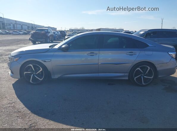 1HGCV1F34MA013065 2021 HONDA ACCORD Silver Панорамний вид салону 360°