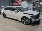 2018 Honda Accord Sport Белый vin: 1HGCV1F35JA170602