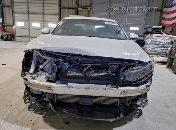 1HGCV1F35JA170602 2018 HONDA ACCORD Белый Вид спереди