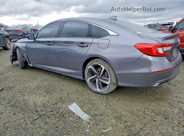 1HGCV1F35KA113317 2019 HONDA ACCORD Угольный Задняя левая четверть