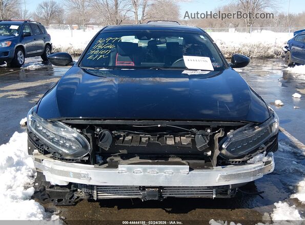 1HGCV1F35MA106791 2021 HONDA ACCORD Black Vista del cuadro de instrumentos