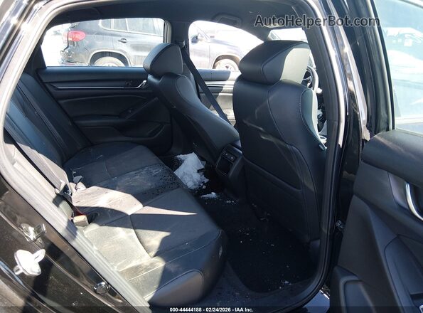 1HGCV1F35MA106791 2021 HONDA ACCORD Black Vista de la etiqueta del VIN