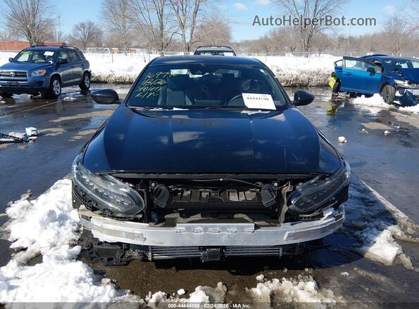 1HGCV1F35MA106791 2021 HONDA ACCORD Black Vista frontal