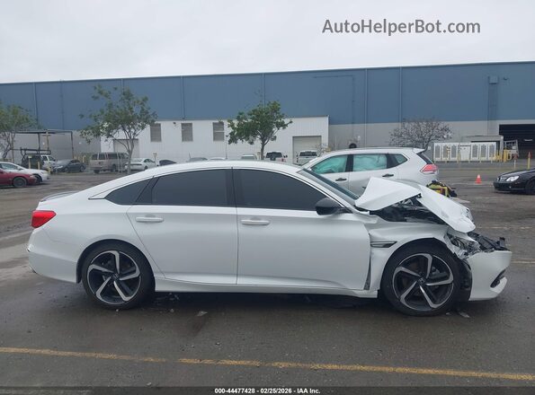 1HGCV1F35NA020799 2022 HONDA ACCORD Белый Панорамный вид салона 360°