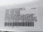 2022 Honda Accord Sport Белый vin: 1HGCV1F35NA020799