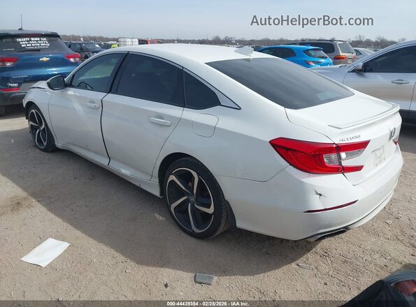 1HGCV1F36KA011718 2019 HONDA ACCORD White Задня ліва чверть