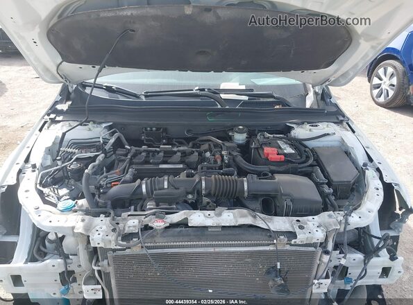 1HGCV1F36KA011718 2019 HONDA ACCORD White Вид ззаду