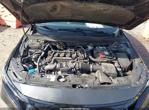 1HGCV1F36LA135182 2020 HONDA ACCORD Черный Вид сзади