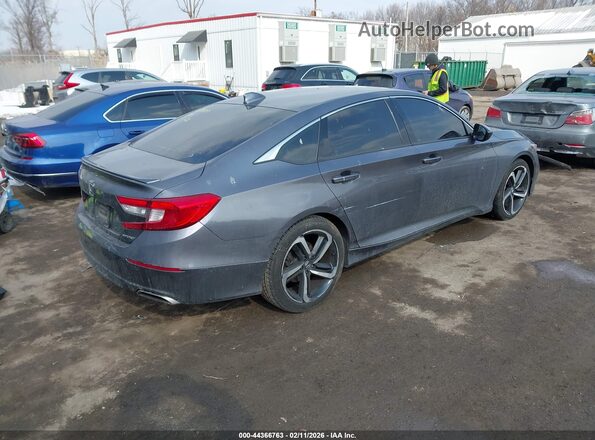 1HGCV1F36LA158249 2020 HONDA ACCORD Gray Tył prawy