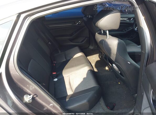 1HGCV1F36LA158249 2020 HONDA ACCORD Gray Widok naklejki z numerem VIN